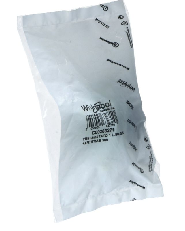 Пресостат (датчик рівня води) для пральної машини Indesit, Ariston C00263271, 482000030664