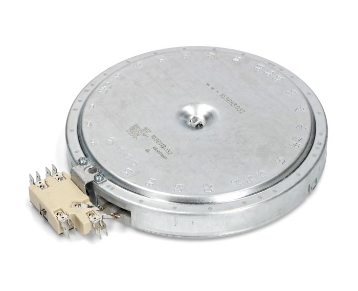 Конфорка для склокерамічної поверхні EGO 10.58113.032 1800W Ø200+180mm BOSCH 00647881, 647881, COK061UN