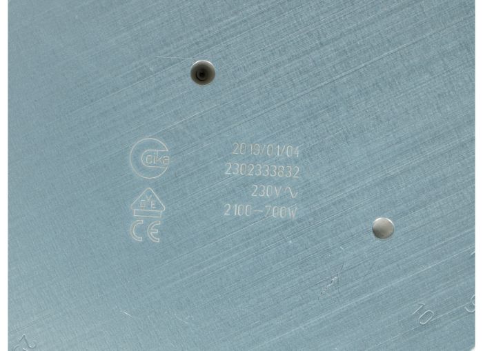 Конфорка для склокерамічної поверхні 2100/700W Ø230 мм WHIRLPOOL 481231018895, C00339918