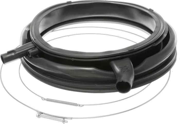 Манжета люка BOSCH 20002384, 20000422 з з отвором для освітлення та отвором для циркуляційного шланга