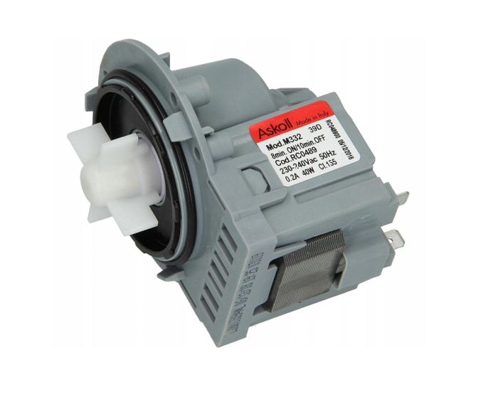 Універсальний зливний насос, мідна обмотка 4055093050, 480181701068, 481281729514, 482000032361, 49016211, 50245289009, 50266741003, 92129444, C00144997, DC31-00030A, DC 31-30008D